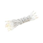 Non Connectable White Wire Mini Lights 20 Light 8.5' 