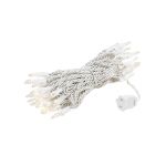 50 Light 25' Long White Wire Mini Christmas Lights