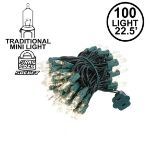 Clear Christmas Mini Lights 100 Light 22.5 Feet Long