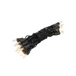 Non Connectable Clear Black Wire Mini Lights 20 Light 8.5'