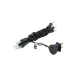 Non Connectable Black Wire Mini Lights 10 Light 5.5'