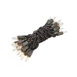 Non Connectable Brown Wire Mini Lights 35 Light 13.5'