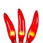 Red Chili Pepper Cluster Ristras 50 light **On Sale