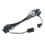 C7 10' Stringers 12" Spacing Black Wire