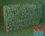 4' X 6' Super Bright Red Net Lights - Green Wire