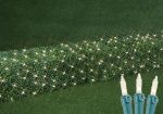 2' x 10' Super Bright Clear Net Lights - Green Wire