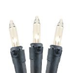 Non Connectable Black Wire Mini Lights 10 Light 5.5'