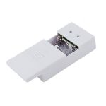 20 LED Battery Operated Lights Green White Wire