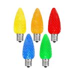 Multi C9 LED Replacement Bulbs 25 Pack