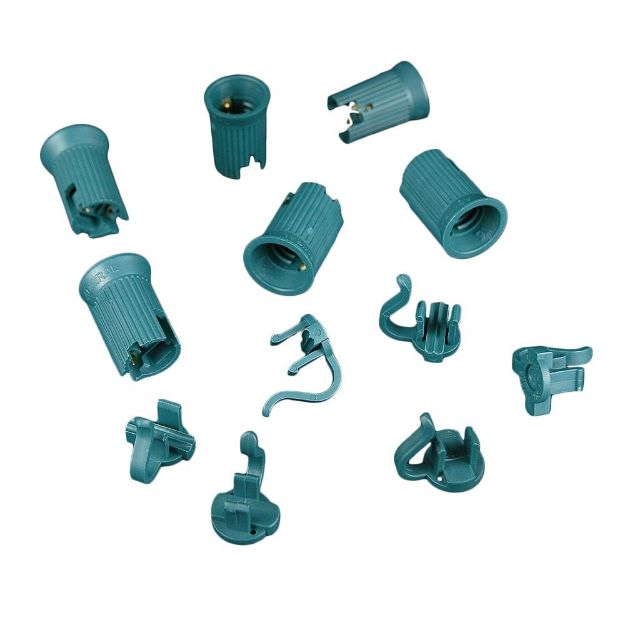 C9 SPT-2 Green Sockets 50 Pack