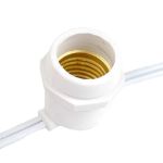 37.5' White Commercial Grade Stringer (E26 Base)