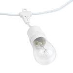 100' Suspended White Commercial Grade Stringer (E26 Base)