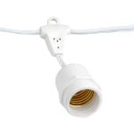 100' Suspended White Commercial Grade Stringer (E26 Base)