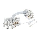 100' Suspended White Commercial Grade Stringer (E26 Base)