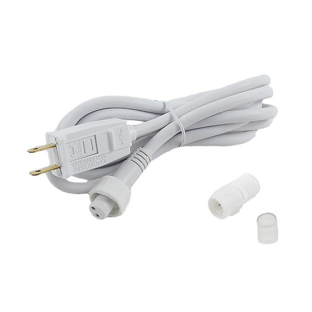 6' Rope Light Connector Kit for 1/2" 2 Wire Rope lights