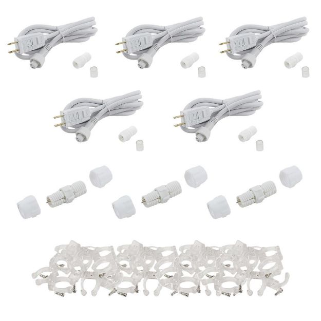 Rope Light Accessory Pack 2 Wire 1/2" 