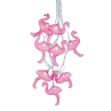 Flamingo Lights White Wire