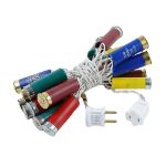 Shotgun Shell Lights Multi White Wire 