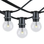 100 Warm White LED G30 Commercial Grade Candelabra Base Light Set