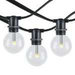 100 Warm White LED G40 Commercial Grade Candelabra Base Light Set