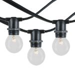 100 Clear G30 Commercial Grade Candelabra Base Light Set
