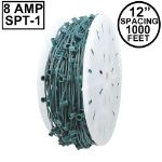 C7 1000 Spool 12" Spacing 8 Amp Green Wire