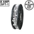 C9 250' Spool 6" Spacing 8 Amp White Wire