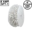 C9 1000' Spool 6" Spacing 8 Amp White Wire