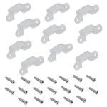 Flexible Strip Light Clips - 10 pack