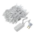 Clear Multi Function Chasing Christmas Lights White Wire