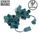 C9 12.5' Stringers 6" Spacing - Green Wire