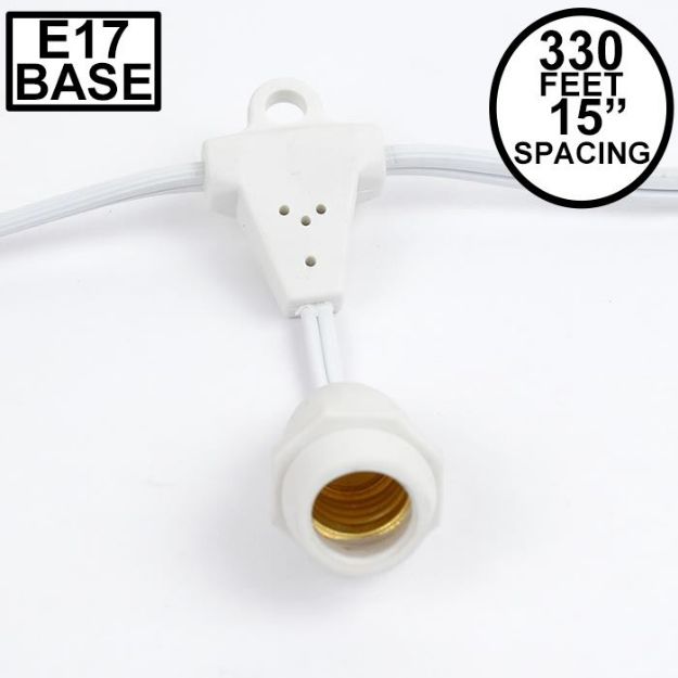 330' Suspended White Commercial Grade Stringer 264 Intermediate Base