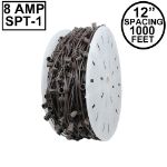 C7 1000 Spool 12" Spacing 8 Amp Brown Wire