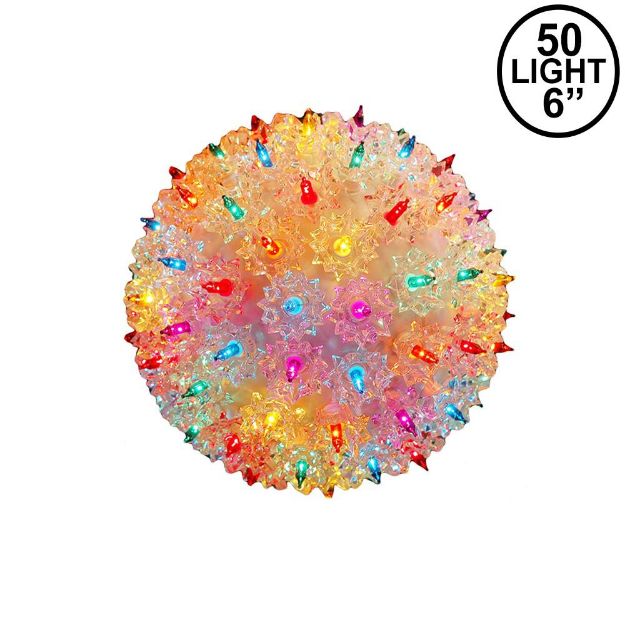 Multi 50 Light Mini Starlight Sphere 6"