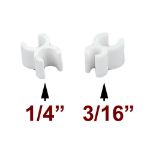 Wire Frame Clips for 3/16" Wire 250 Pack