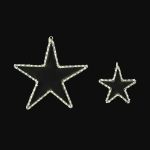 12" Small Christmas Star LED Rope Light Motif