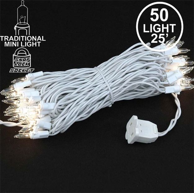 50 Light Random Twinkle Mini Lights 25'