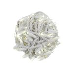 Coaxial 100 LED Warm White 4" Spacing White Wire