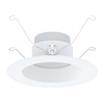 5/6 Inch LED Downlight(15Watt) White 5 Color Select 120V