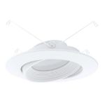 6 Inch LED Swivel Downlight(15Watt) Dimmable 5 Color Select 120V