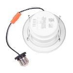 4 Inch LED Downlight(10W) White Dimmable 5 Color Select 120V