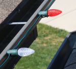 C9 Magnetic 25' Stringers 12" Spacing Green Wire