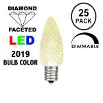 Old Color Warm White C7 LED Replacement Bulbs 25 Pack