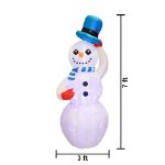 7' Inflatable Snowman