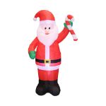 7' Inflatable Swirling Santa