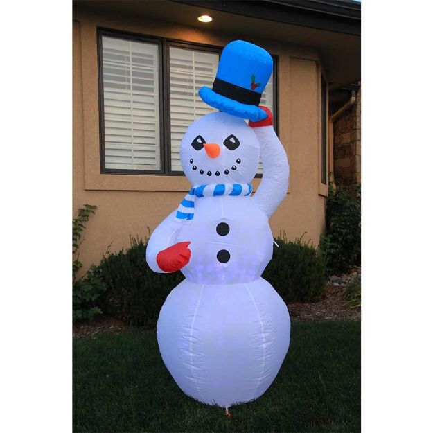 7' Inflatable Snowman