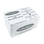24 Warm White Plastic LED S14 Commercial Grade Light String Set on 48' of White Wire Shatterproof