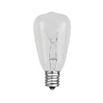 Clear ST38 - 7 Watt Replacement Bulbs 25 Pack