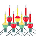 Traditional Bubble Light Set 7 Lamps 