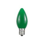 C7 Pro - Frosted Green - Glass LED Replacement Bulbs - 25 Pack***ON SALE***